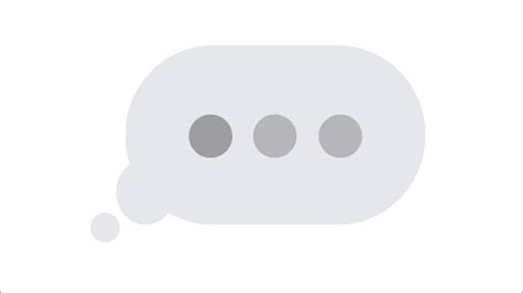 dots in text messages.